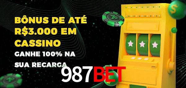 987Bet melhor bônus de depósito